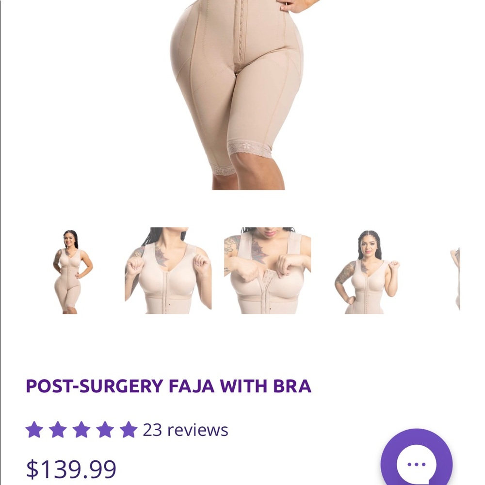 Snatched-body faja